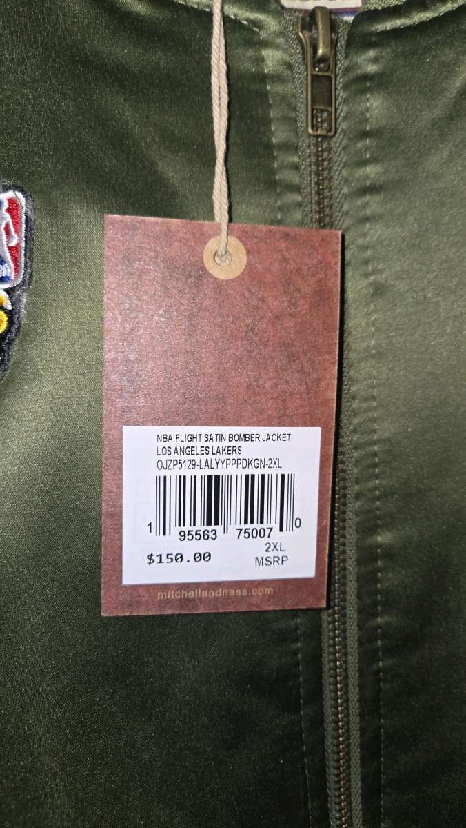 Mitchelle and Ness Lakers jacket