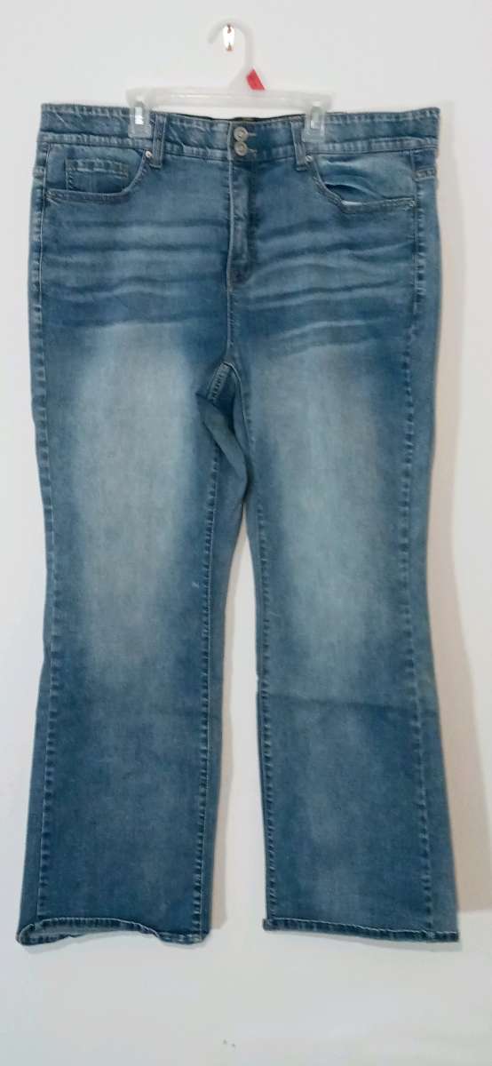 Womens Plus Size Jeans Boot Cut 18w