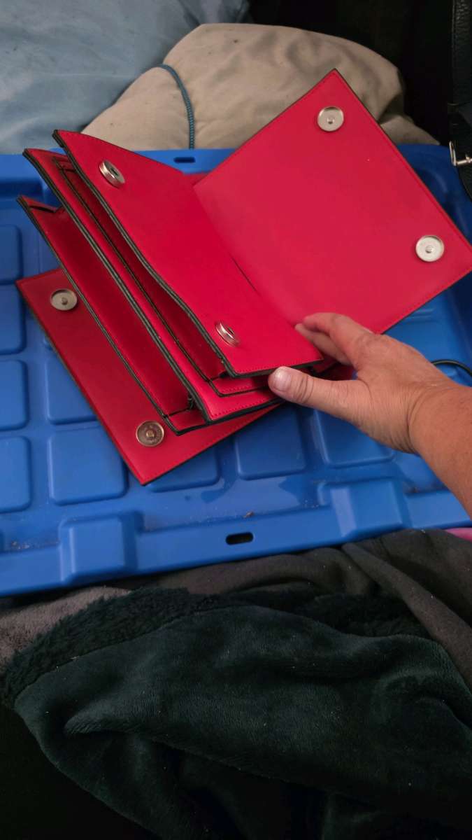 Dior Leather and fur 2 way bag