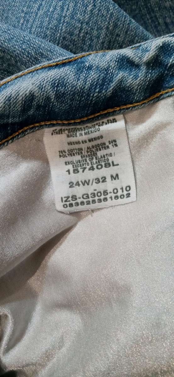 Womens Plus Size Denim Jeans 24w