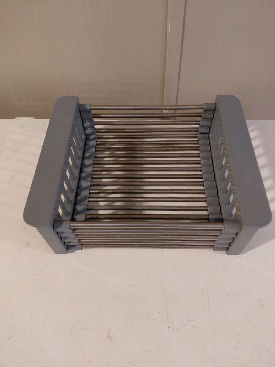 over the sink dish drying rack