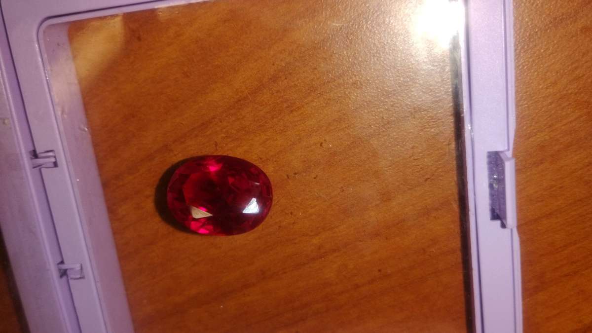 12 Carat Lab Grown Ruby