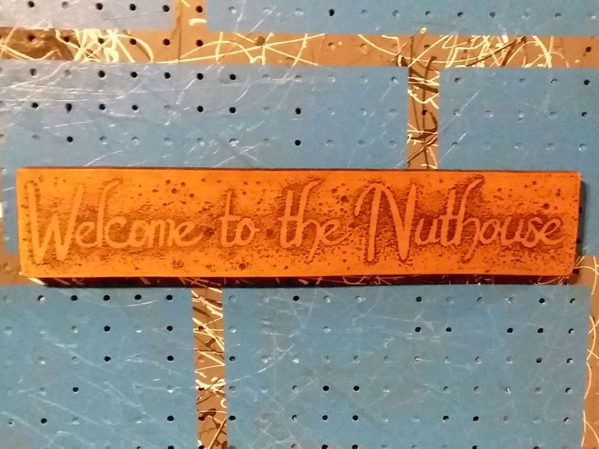 A Funny Welcome Sign