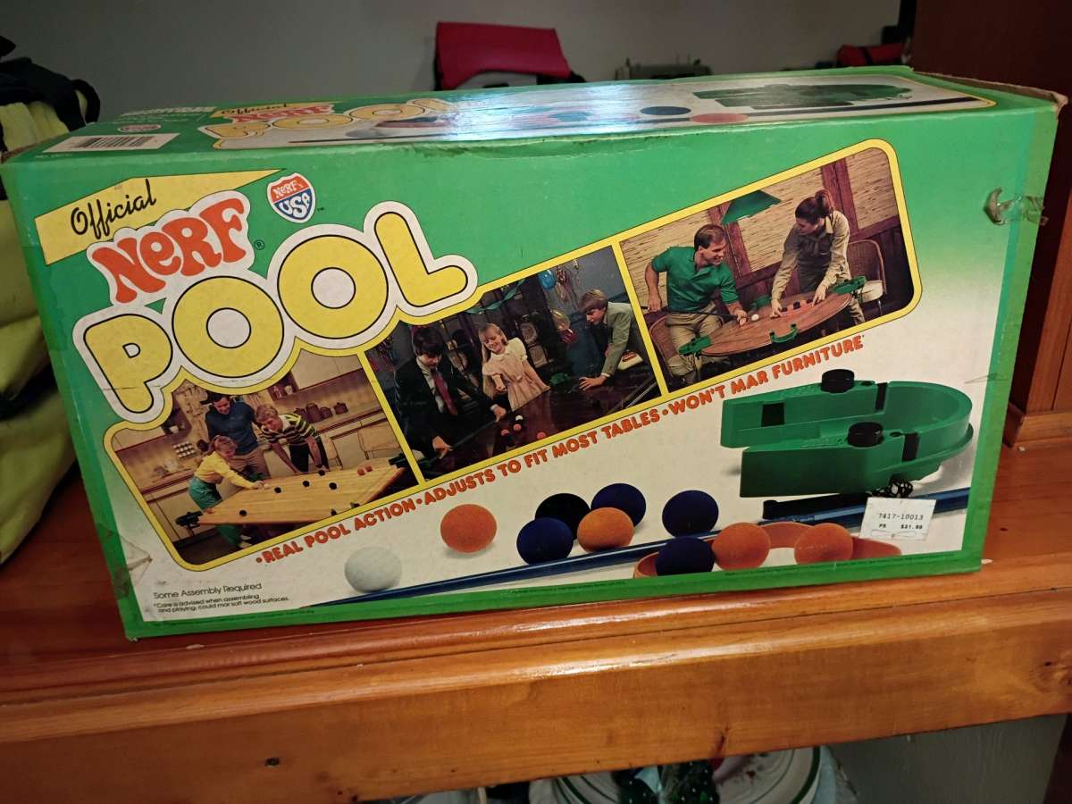 Vintage Nerf Pool Never Used