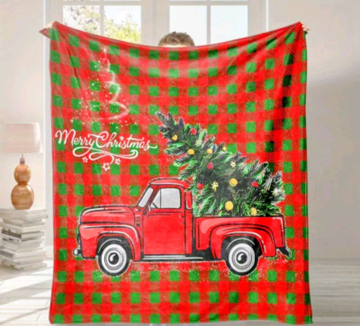 Queen Size Christmas Blanket