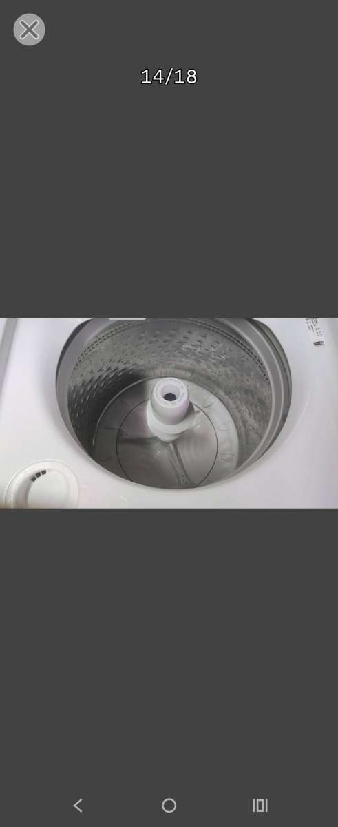 MAYTAG WHITE TOPLOAD WASHER