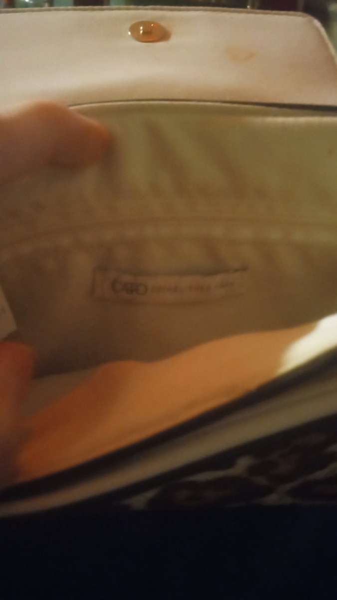 Leopard print small shoulder purse