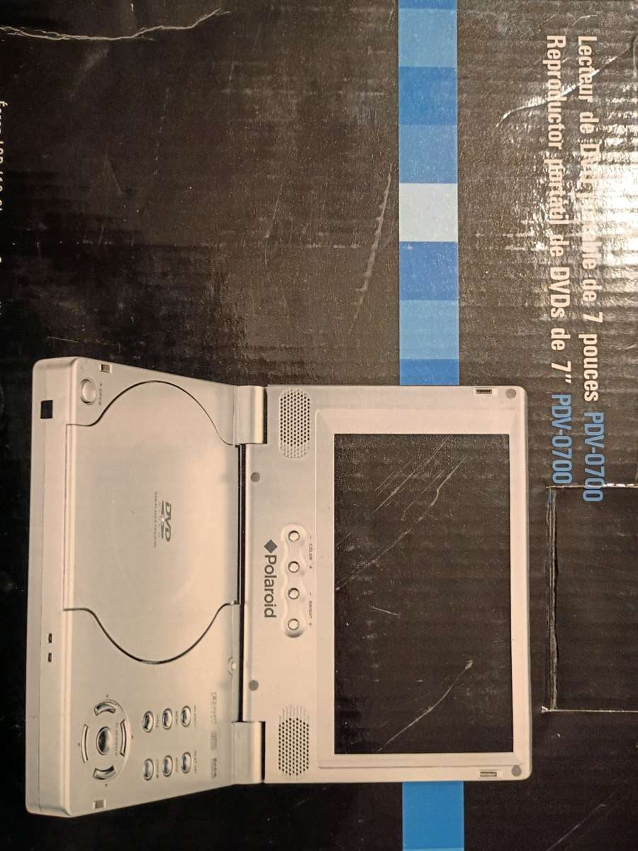 7 Inch Polaroid Portable Dvd Player Never Used