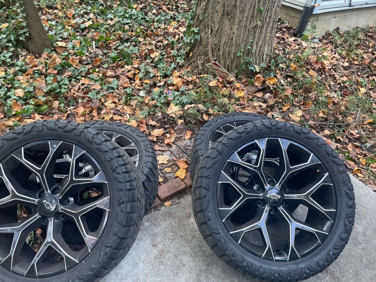 22 rims and tires