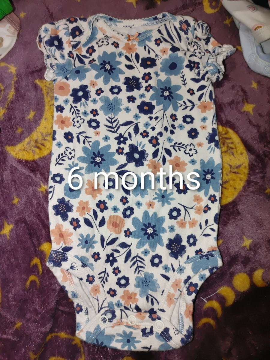 Carters infant girl onesies