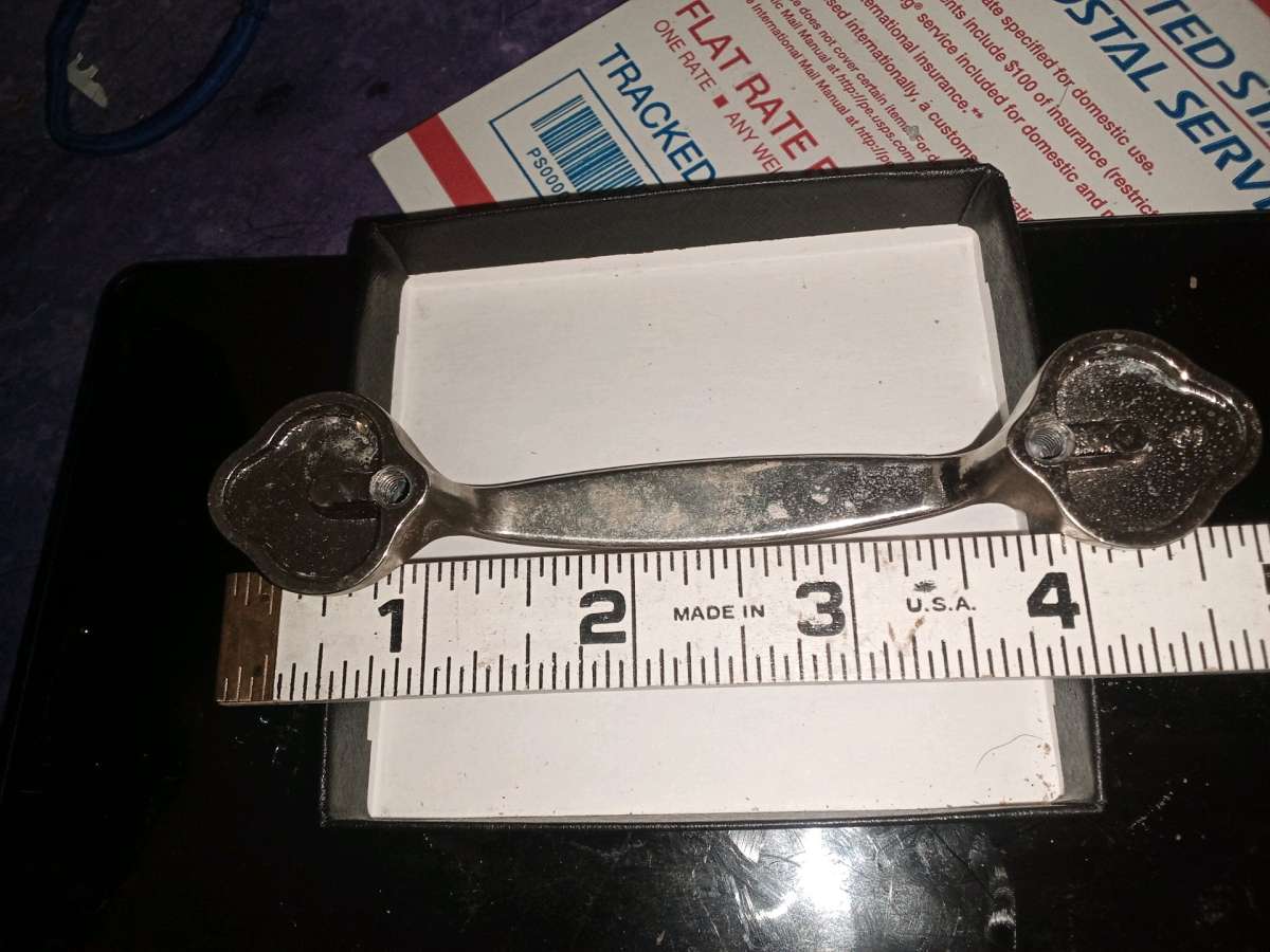 21 polished nickel drawer pulls