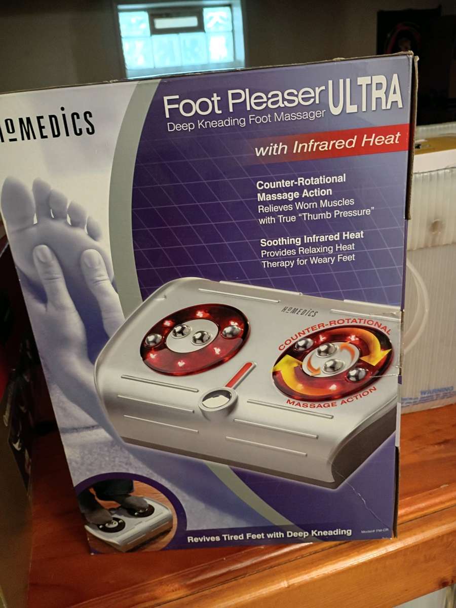 Homedics Foot Pleaser Ultra Foot Massager Never Used