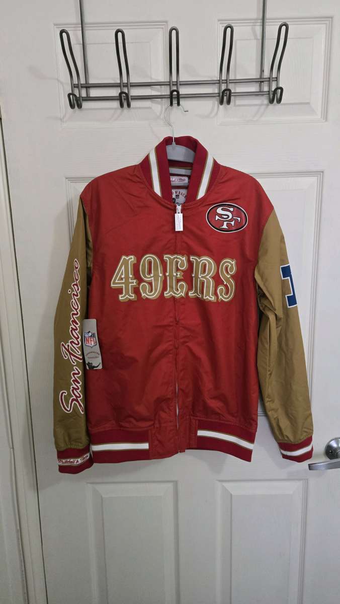 Mitchelle and Ness san Francisco 49ers jacket