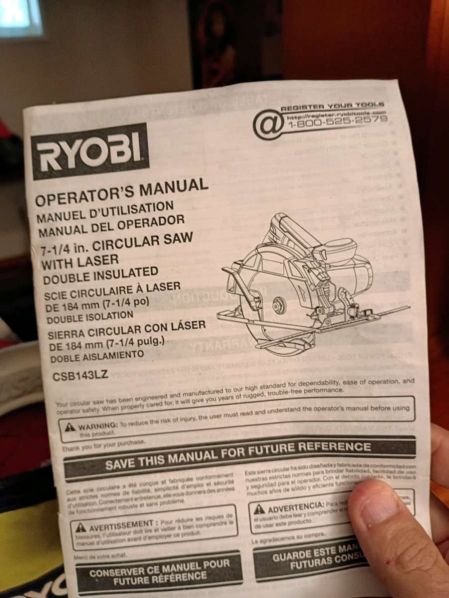 Ryobi Circular Saw