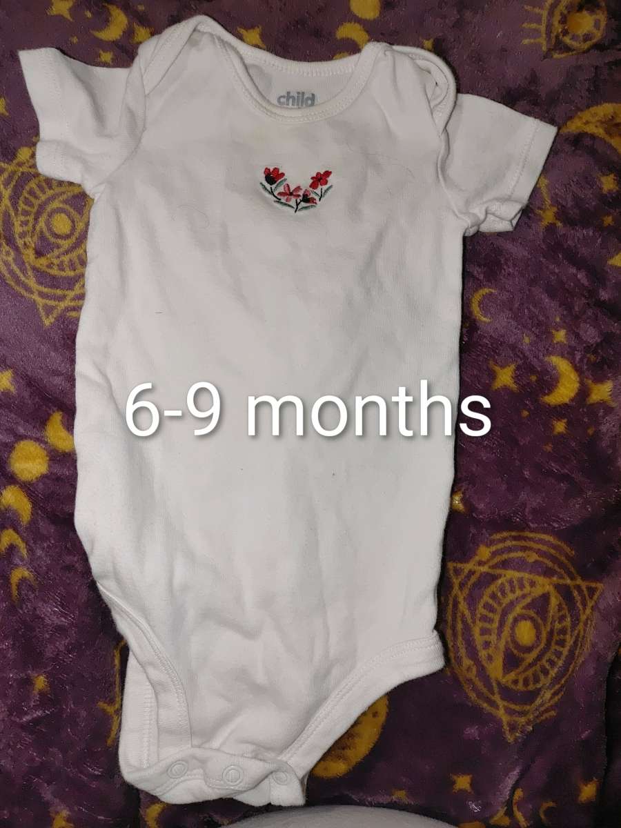 Carters infant girl onesies