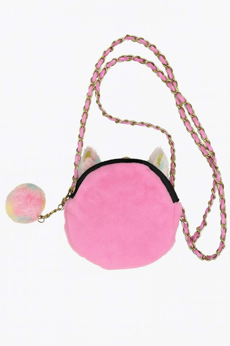 Rainbow Plush Unicorn Purse
