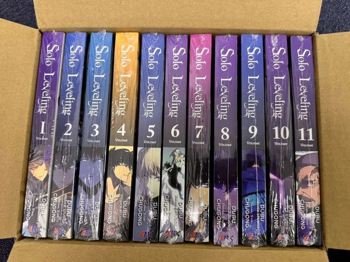 solo leveling and one piece manga