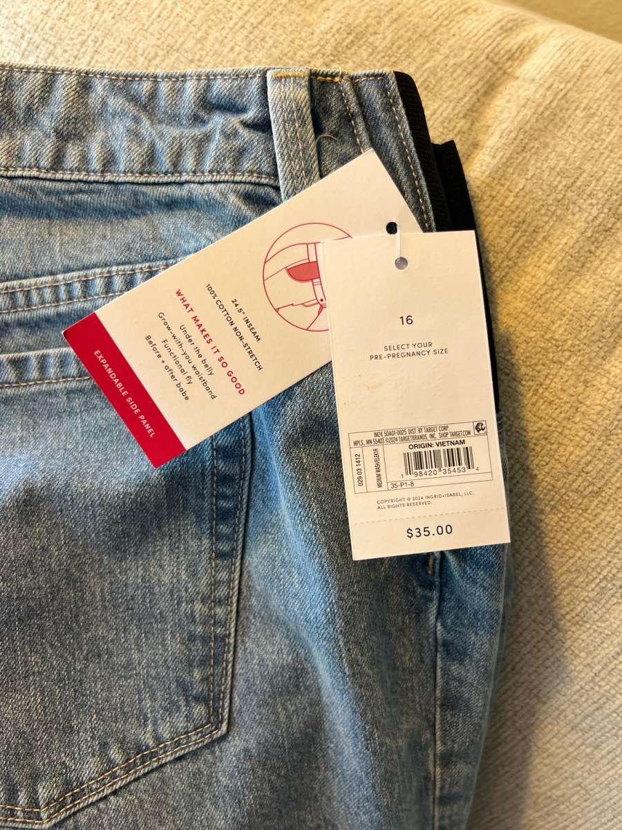 New Maternity jeans Pantalon de Maternidad