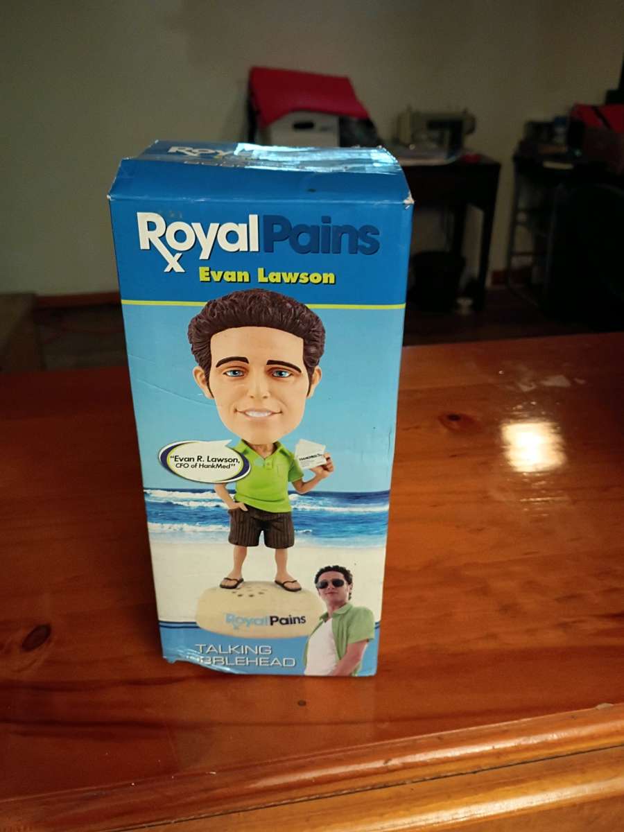 Royal Pains Evan Lawson Bobble Head