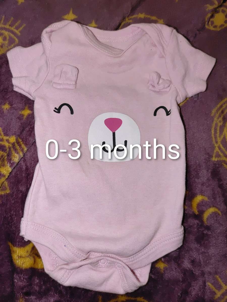 Girls infant onesies