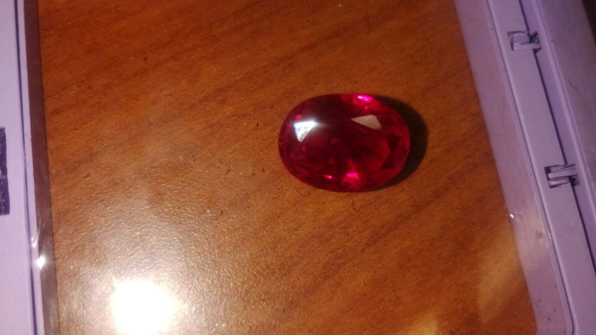 12 Carat Lab Grown Ruby