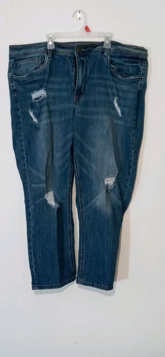 Womens Plus Size Denim Jeans 22