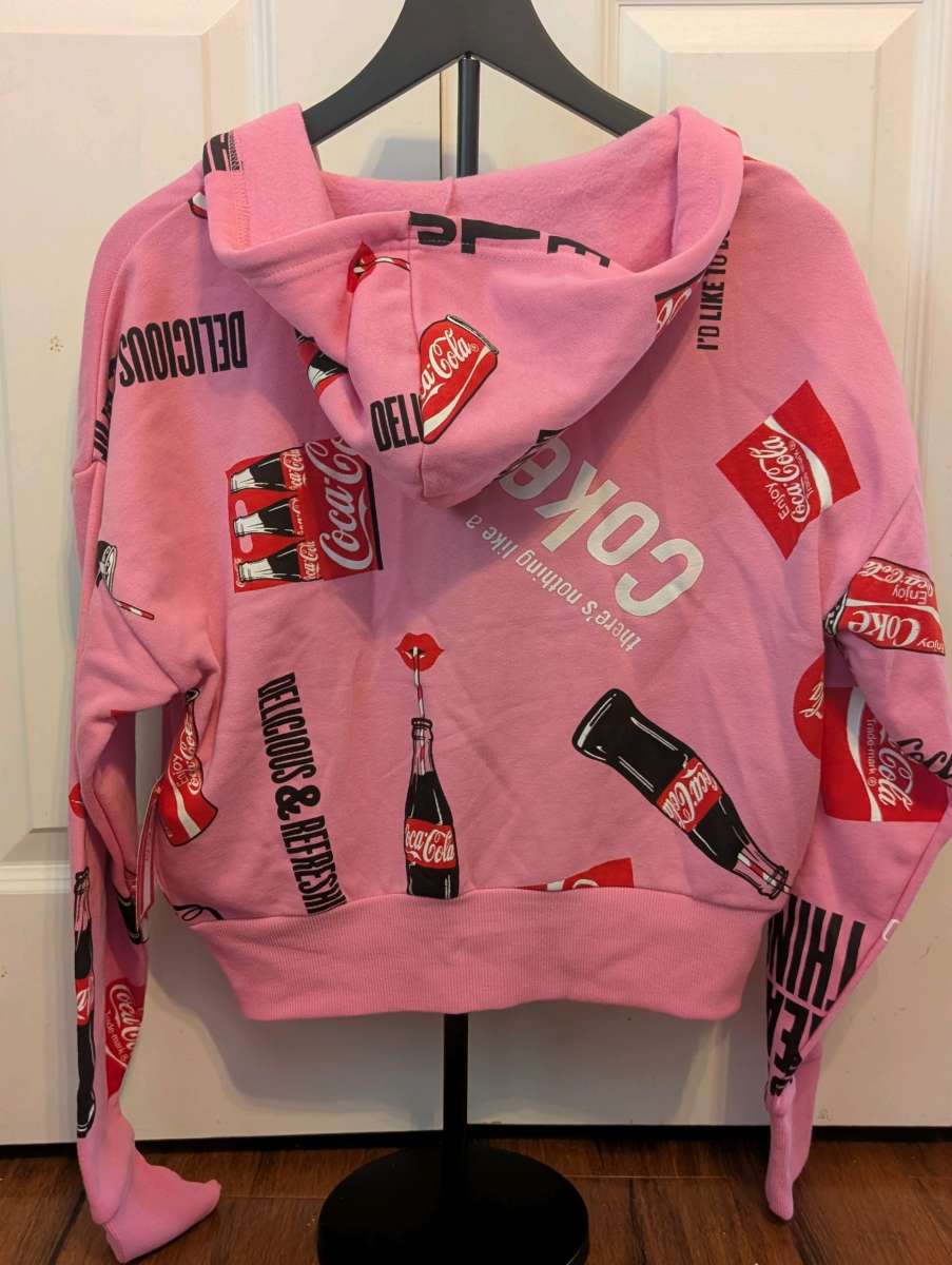 Pink CocaCola zip up