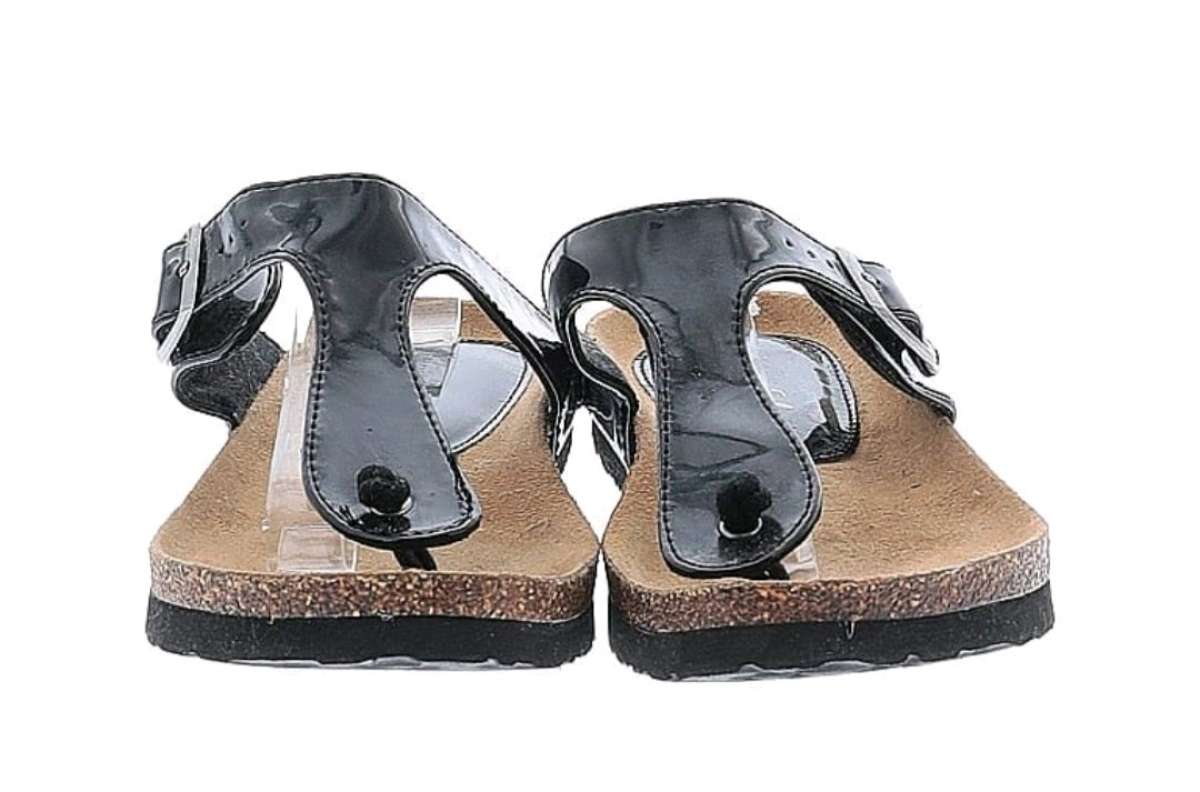 Womans Black Sandal
