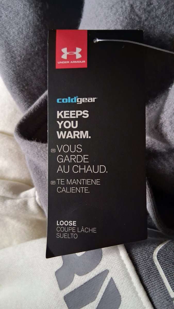 BOYS YOUTH MEDIUM UNDER ARMOUR HOODIE