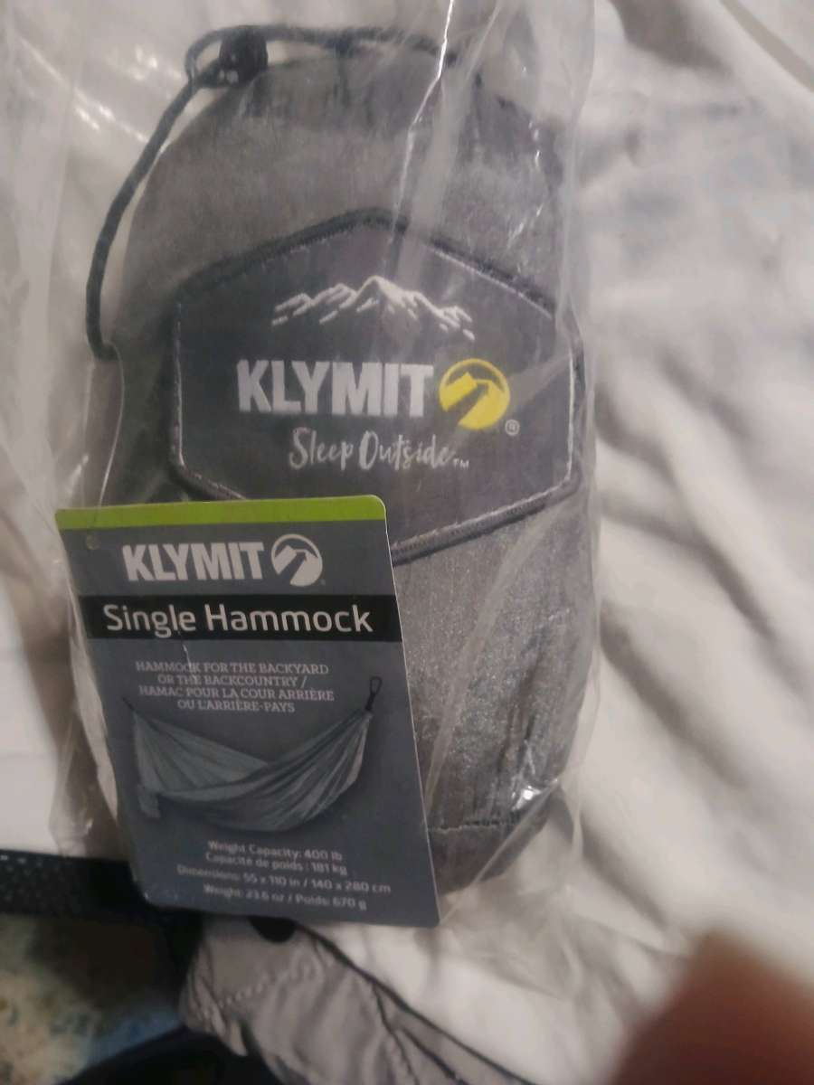 klymit hammock