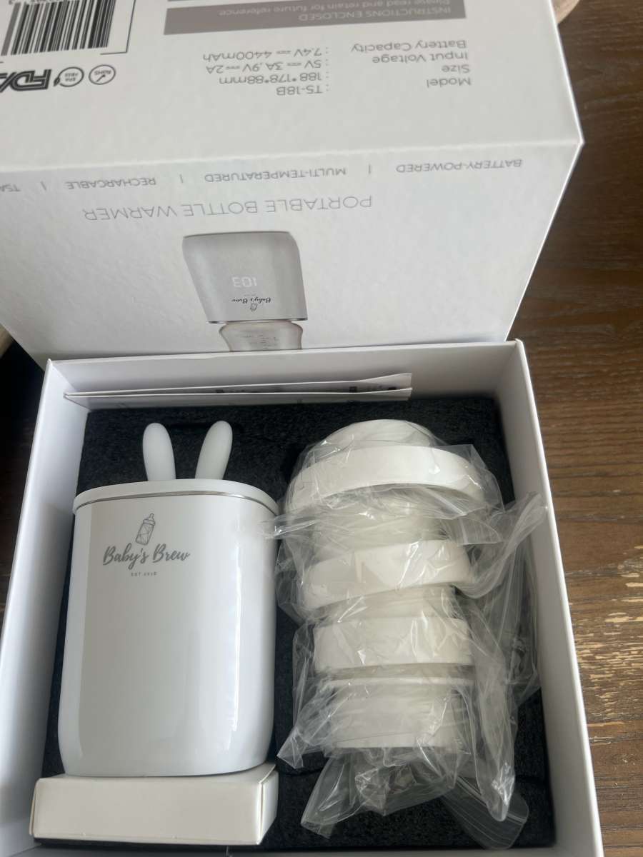 baby brew portable bottle warmer