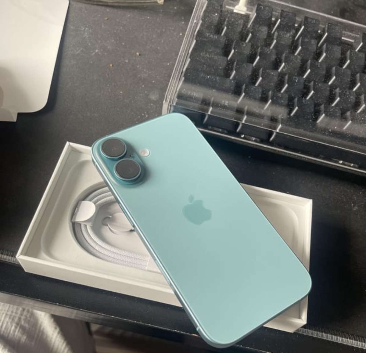 Teal IPhone 16
