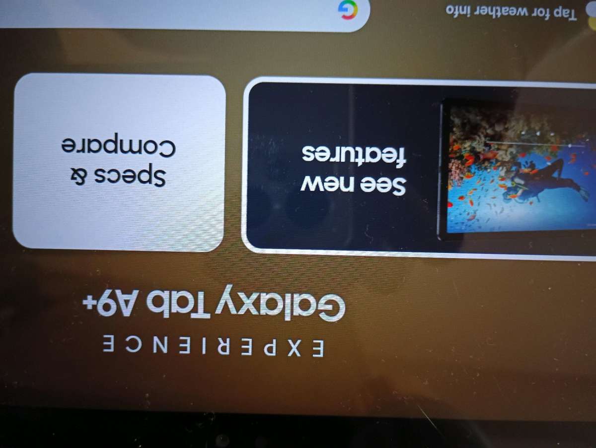 Samsung Galaxy tab 9 tabket