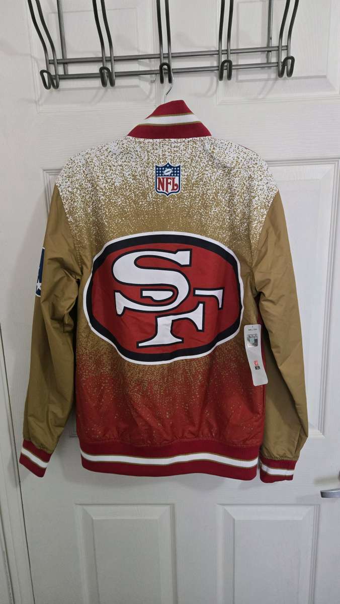 Mitchelle and Ness san Francisco 49ers jacket