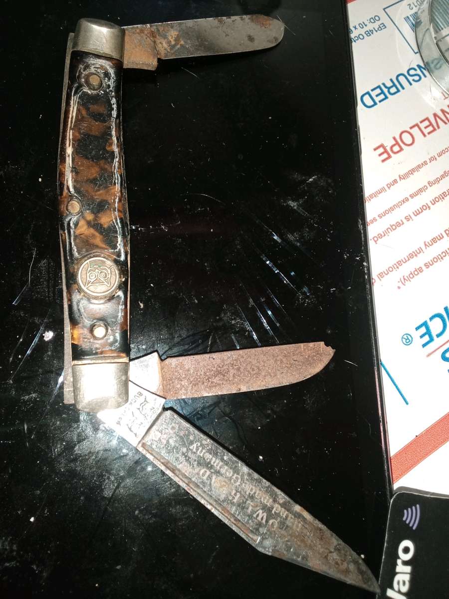 German OwlHead pocket knife