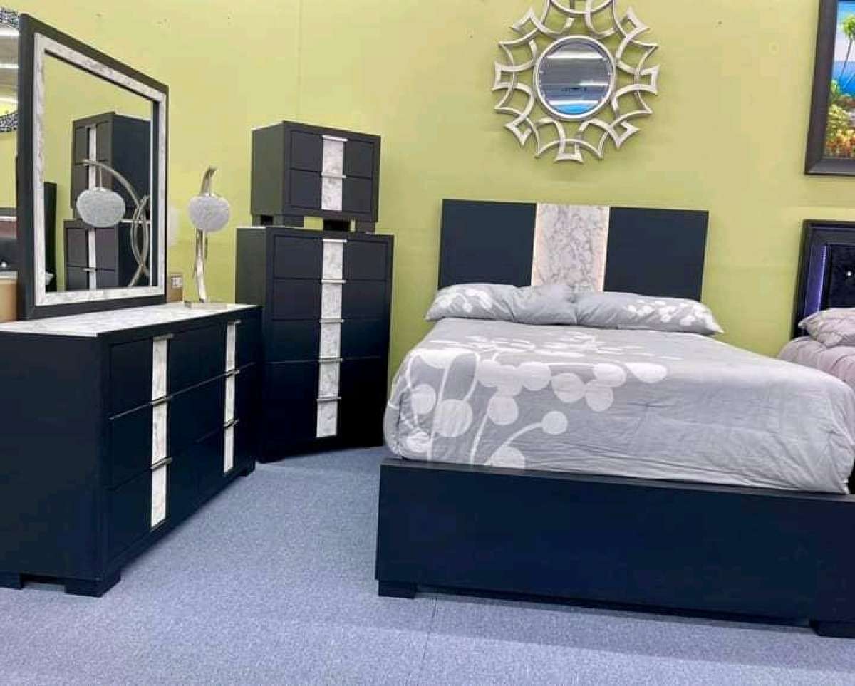 Set de cuarto matrimonial 4 piezas