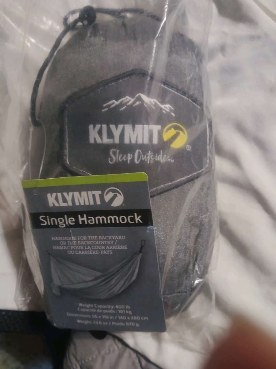 klymit hammock