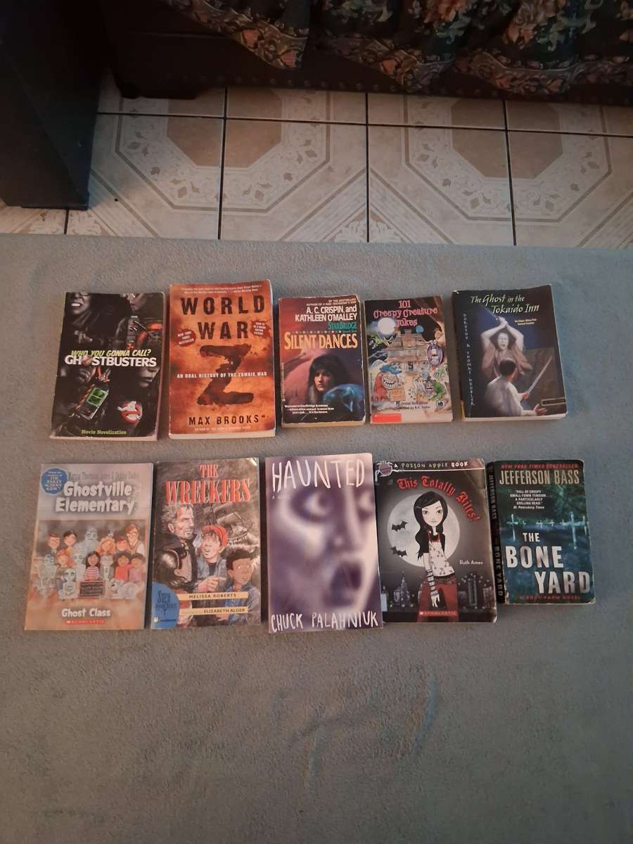 Lot Of 58 Horror Books
