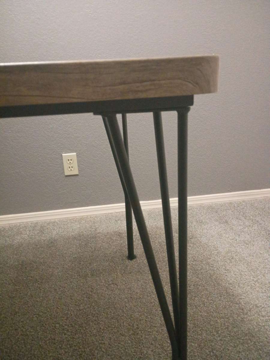 is a beautiful brown table  and I am selling it for 48