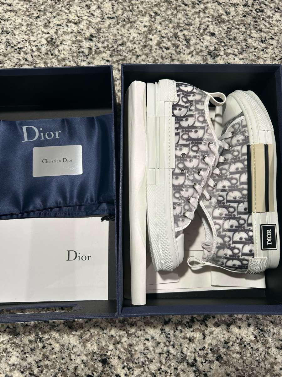 Dior Low Top white sneakers