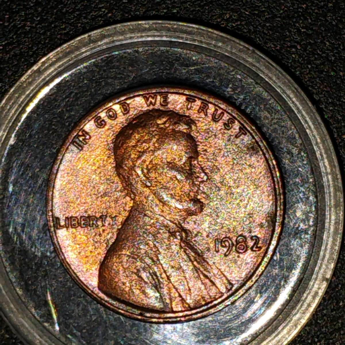 VF RED 1982 NO MINT WEIGHT ERROR