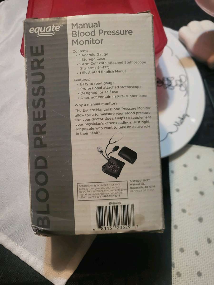 manual Blood pressure monitor