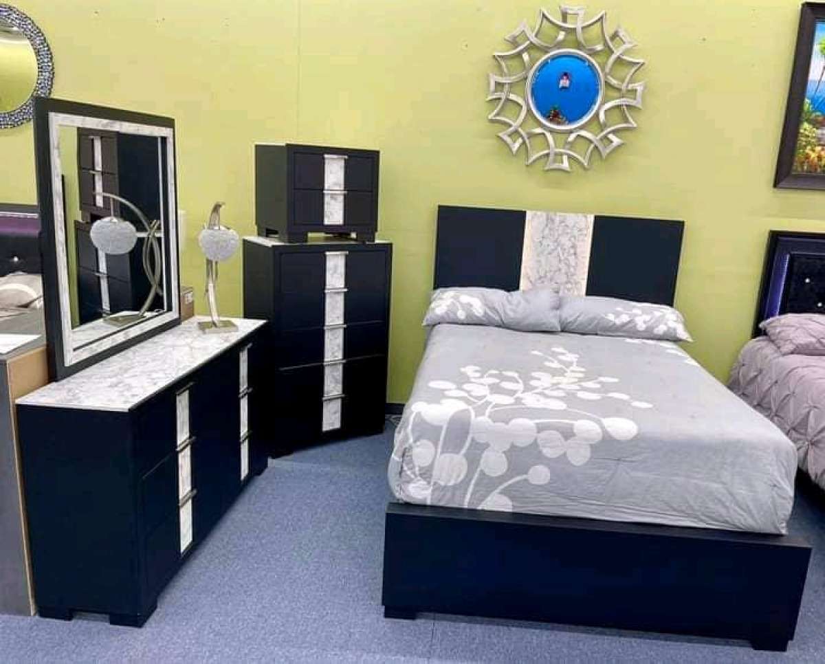 Set de cuarto matrimonial 4 piezas