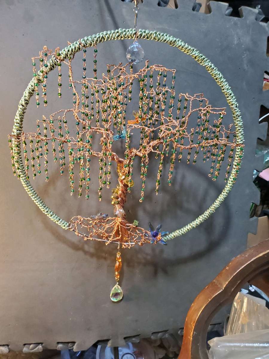 Suncatcher hanging tree