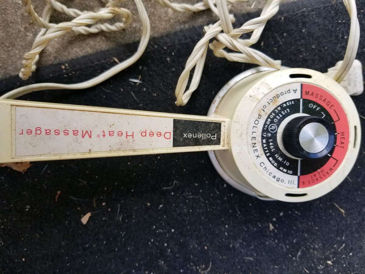 vintage deep heat massager