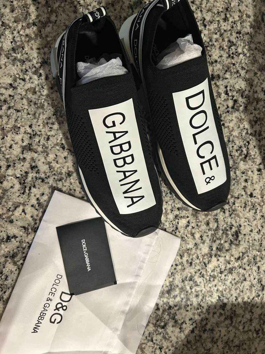 Dolce and Gabbana slip on shoes