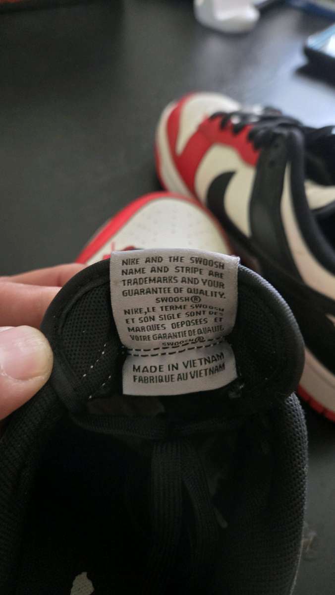 Dunk low chicago size 9