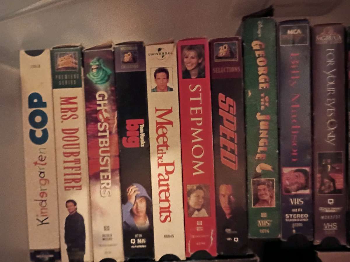 30 Walt Disney Movies And 34 Vhs Movies