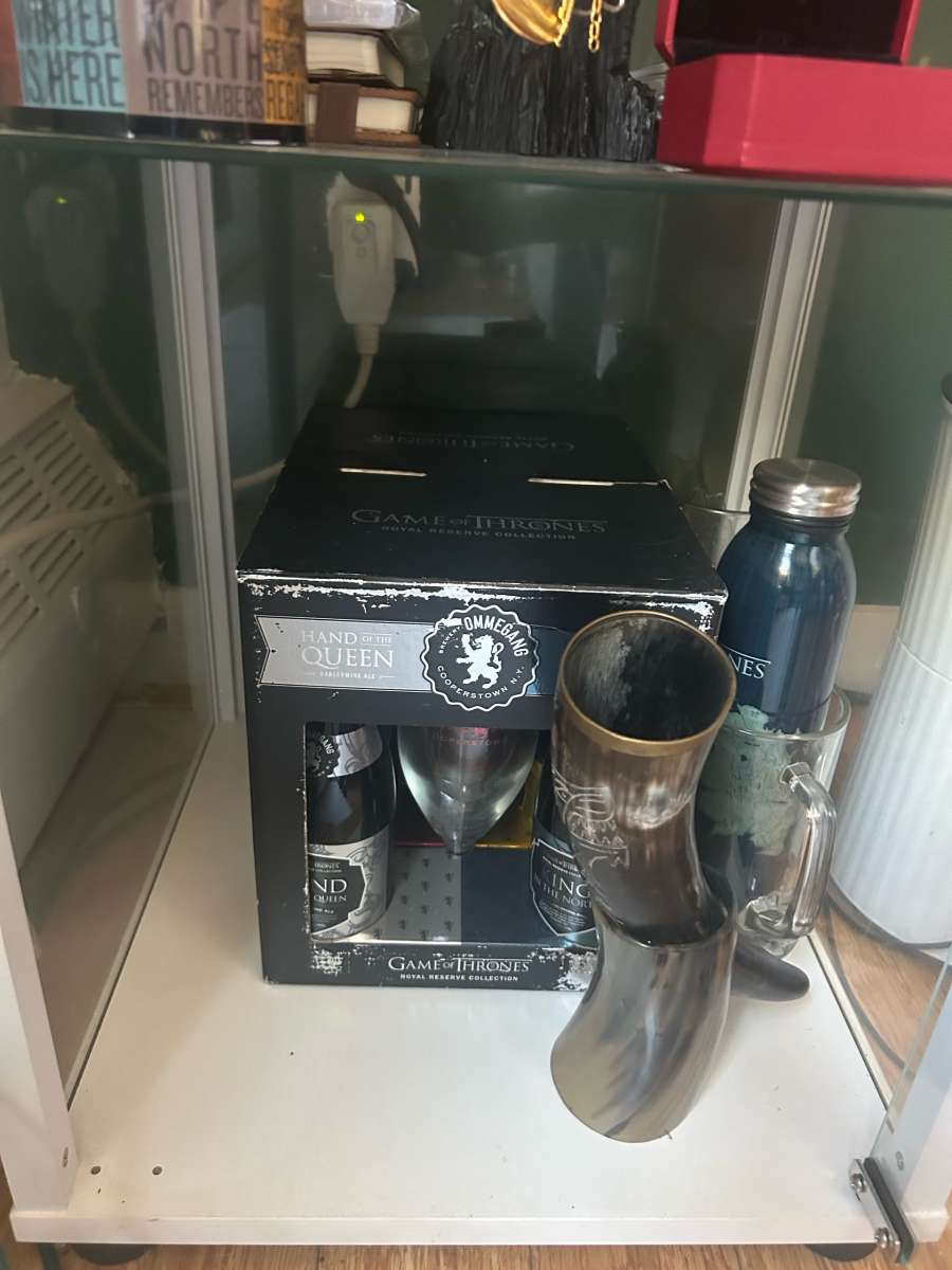 game of thrones memorabilia collection