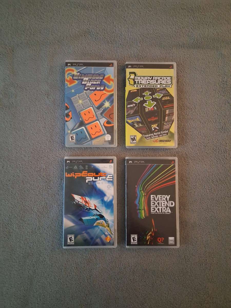 7 PSP Games and PSP UMD Videos for PlayStation Portable PSP